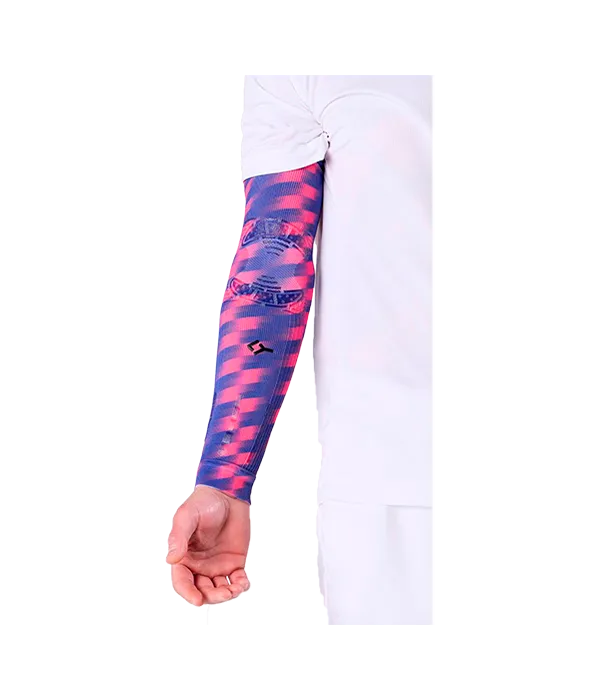 Mangas de Compresión Floky No Strain Fusion Purple-Fucsia