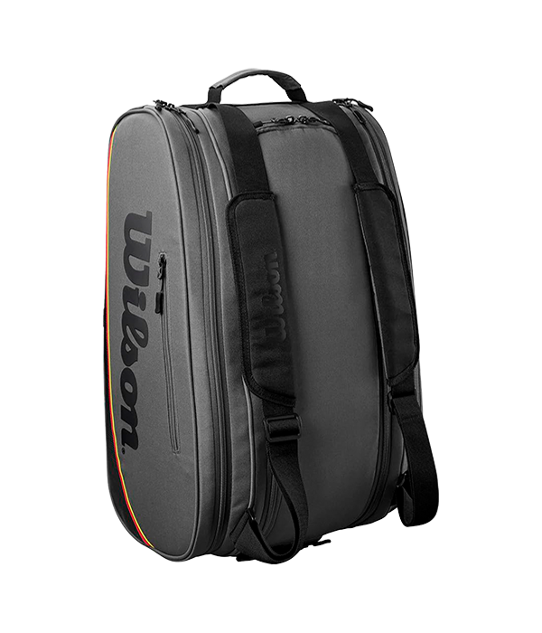 Wilson Tour Pro Staff Gray Black Padel Bag