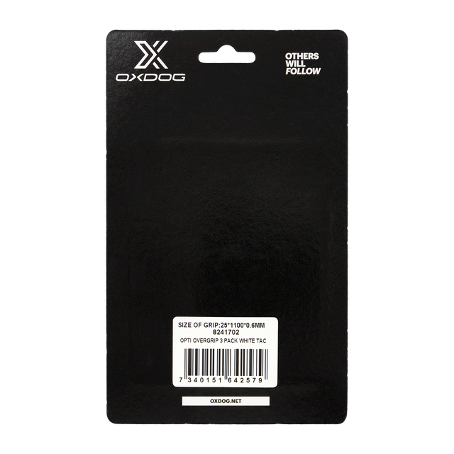 Opti Overgrip Oxdog White (Pack x3)