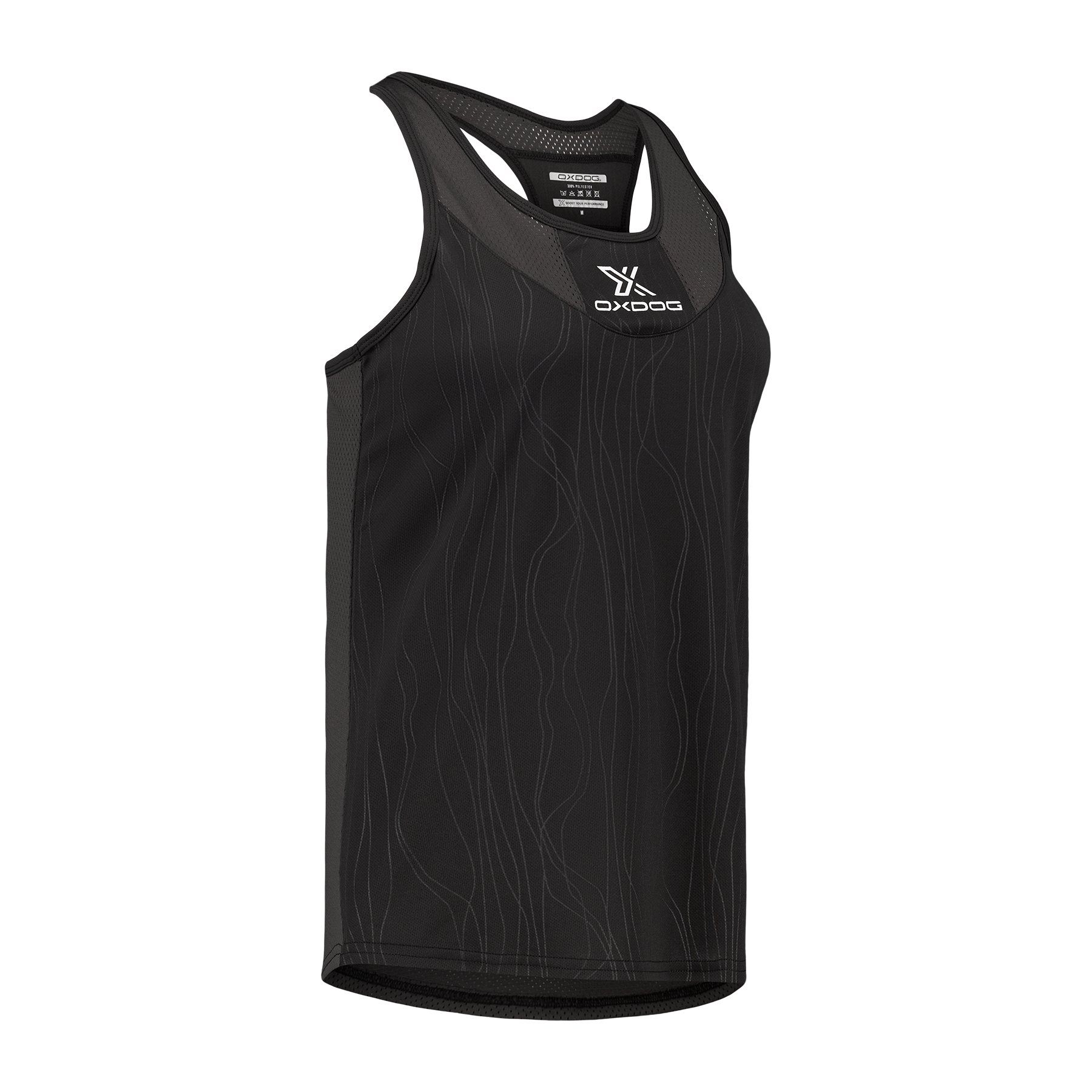 Camiseta Tirantes Oxdog Tiebreak Mujer Negro