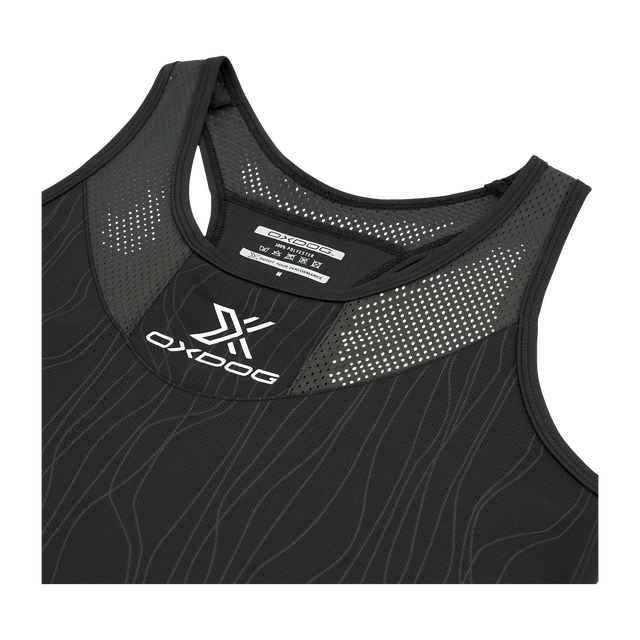 Camiseta Tirantes Oxdog Tiebreak Mujer Negro