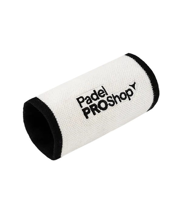 Muñequera Larga  PadelPROShop Blanco/Negro