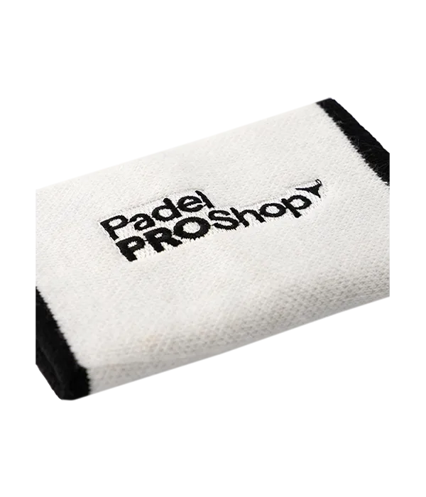 Muñequera Larga  PadelPROShop Blanco/Negro