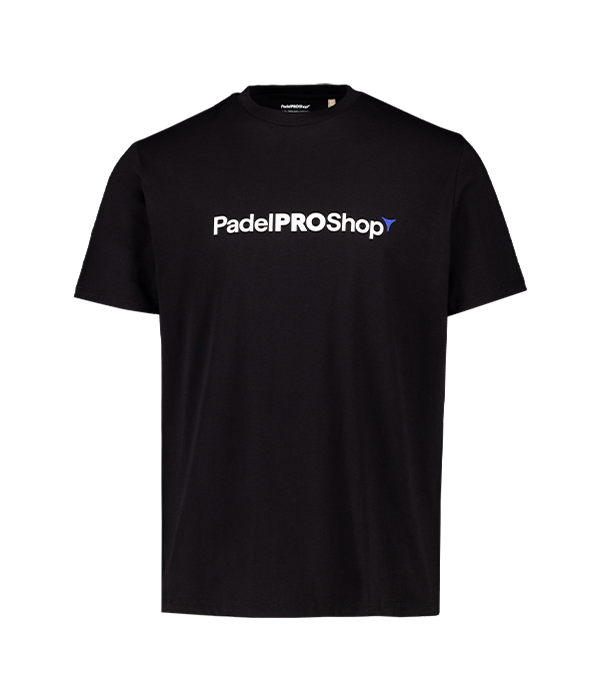 Camiseta de algodón PadelPROShop negra 