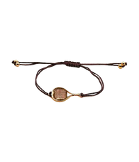 Pulsera VdP Macramé Pala en Oro
