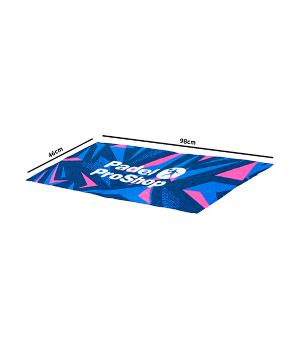 Toalla PPS Grande (98x46cm) Azul / rosa