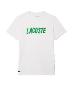 Camiseta Lacoste Ultra Dry Blanco 2025