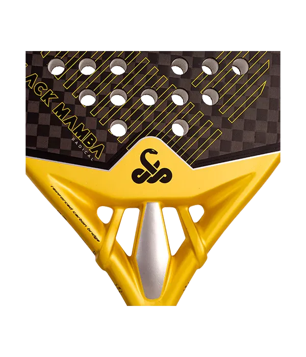 Raquete de padel de TEST VIBOR-A Black Mamba Radicais 12K 2.0 2025