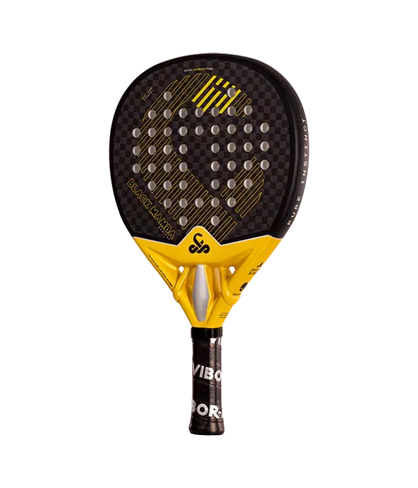 Raquete de padel de TEST VIBOR-A Black Mamba Radicais 12K 2.0 2025
