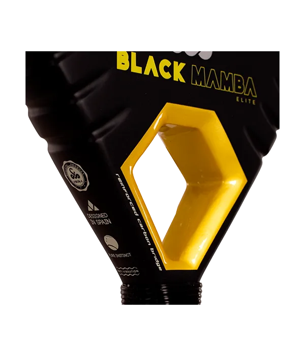 Vibor-A Padel Racket Black Mamba Elite 3K 2025