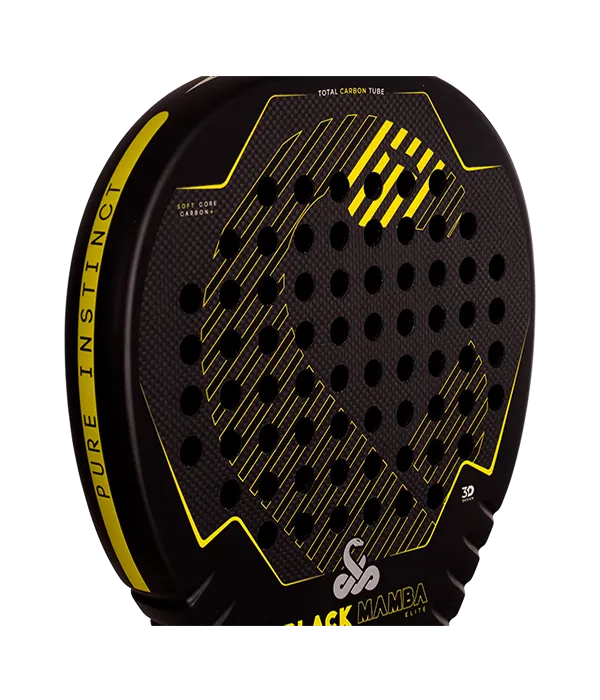Vibor-A Padel Racket Black Mamba Elite 3K 2025