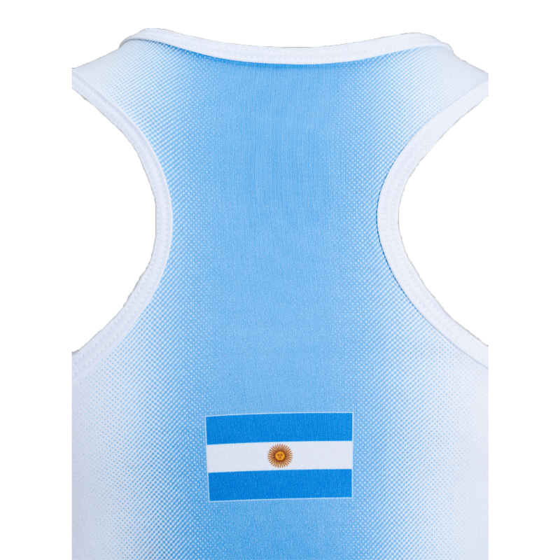T-shirt Bullpadel Official White Women 2026 Argentine Association of Padel