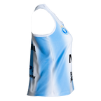 T-shirt Bullpadel Official White Women 2026 Argentine Association of Padel