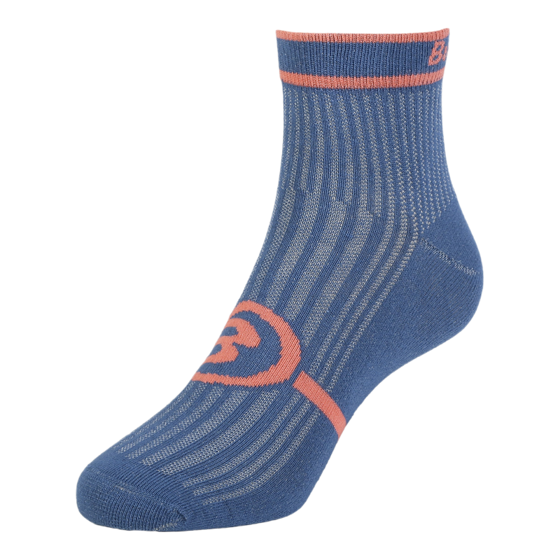 Calcetines Bullpadel BP2561 Negro/Azul/Blanco 2025 (Pack x3)