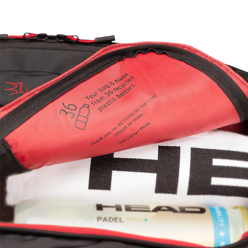 Bolsa Head Coello Pro X Padel L Preto 2025
