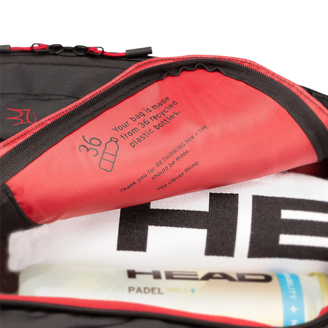 Tasche Head Coello Pro X Padel L Schwarz 2025