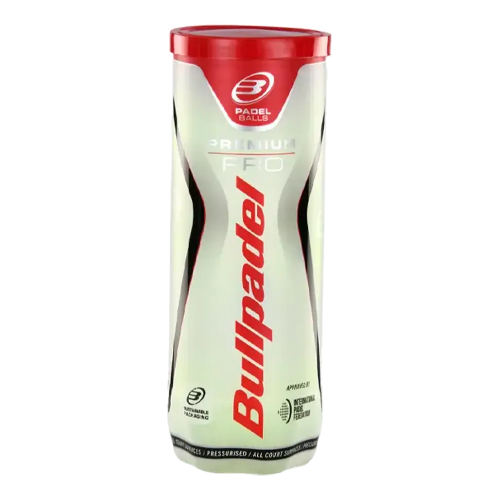 Bote de Pelotas Bullpadel Premium Pro

