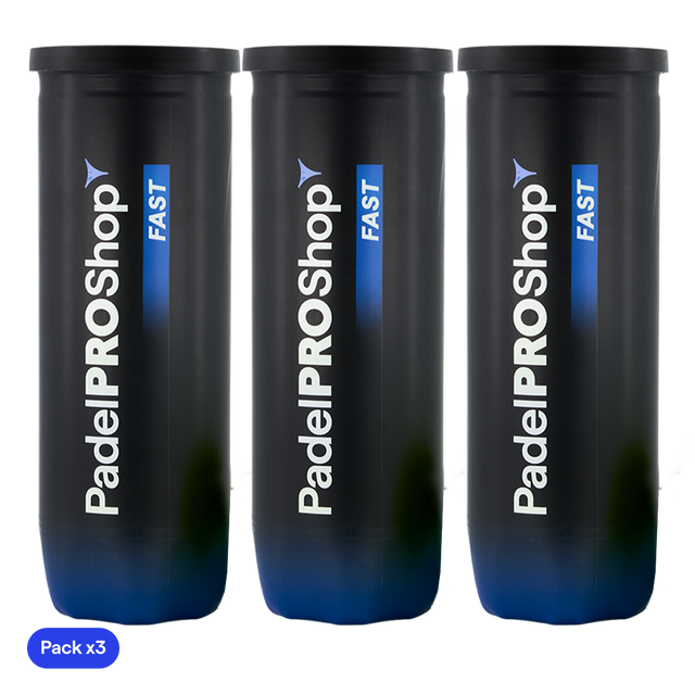 Pelotas PadelPROShop Fast (Pack x3)