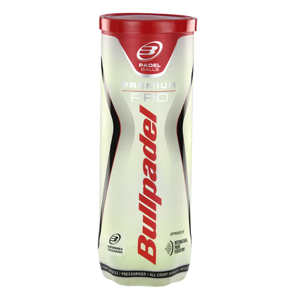Bote de Pelotas Bullpadel Premium Pro