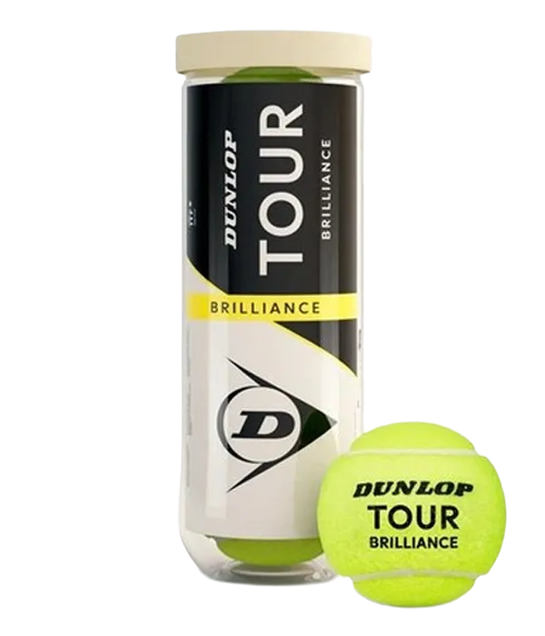 Bote de Pelotas Dunlop Tour Brilliance Tenis