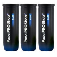 PadelPROShop Padel Balls Fast (Pack x3)