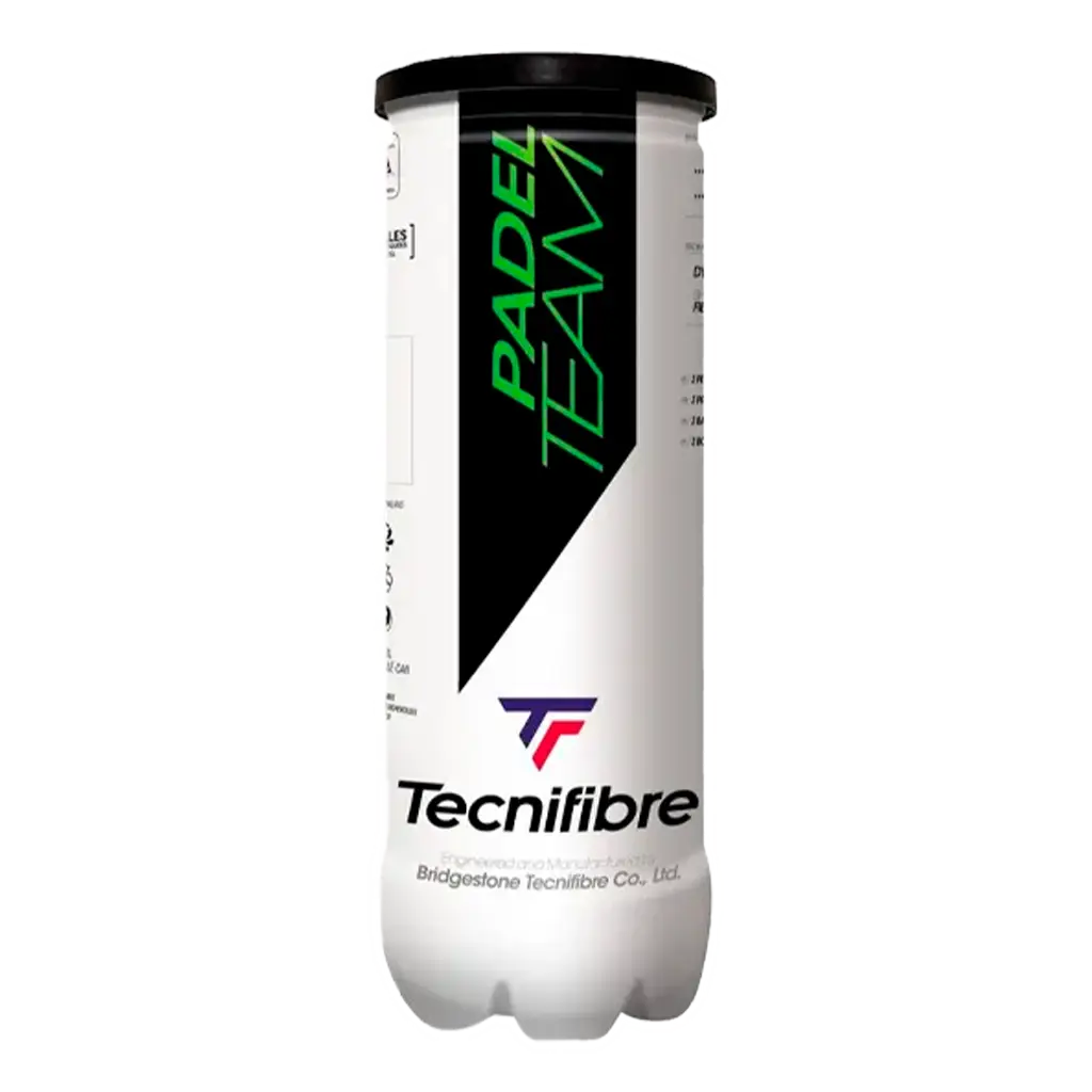 Bote de Pelotas Tecnifibre Padel Team