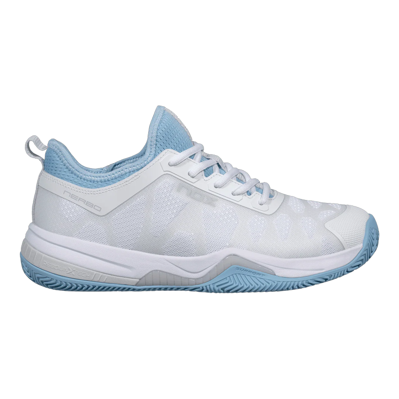 Chaussures de padel Nox Nerbo Blanc/Dusk Bleu 2026
