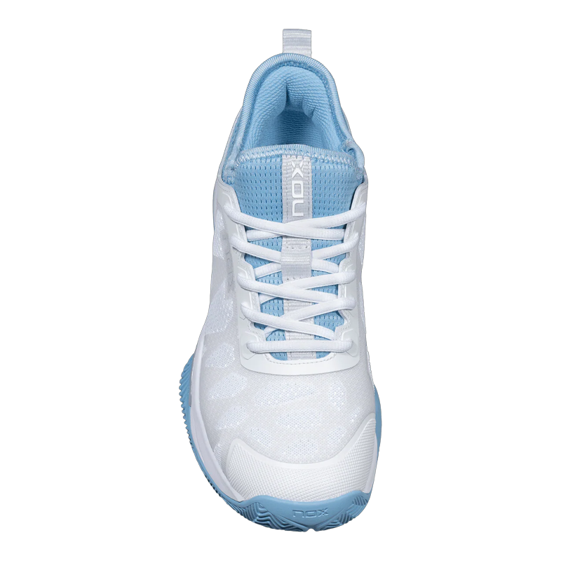 Chaussures de padel Nox Nerbo Blanc/Dusk Bleu 2026