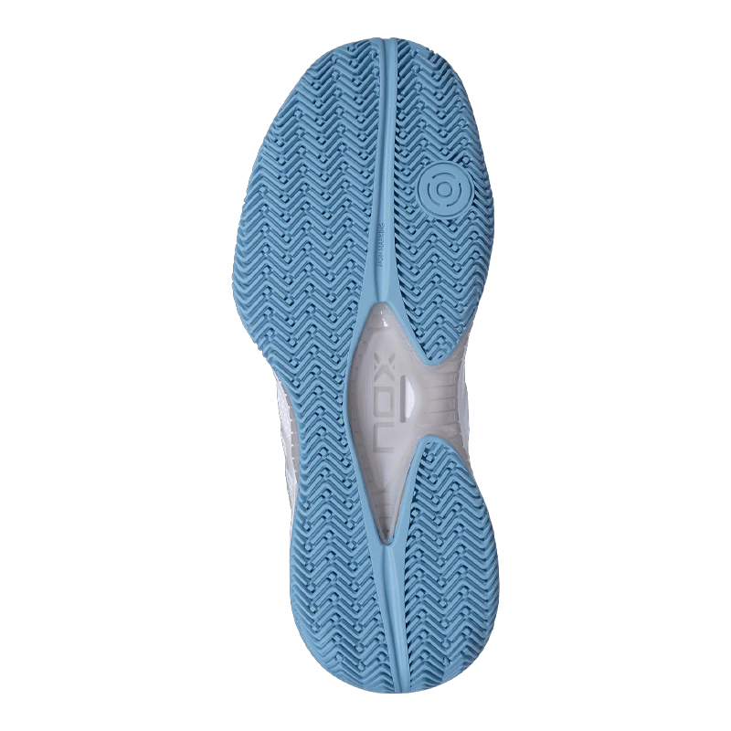 Chaussures de padel Nox Nerbo Blanc/Dusk Bleu 2026
