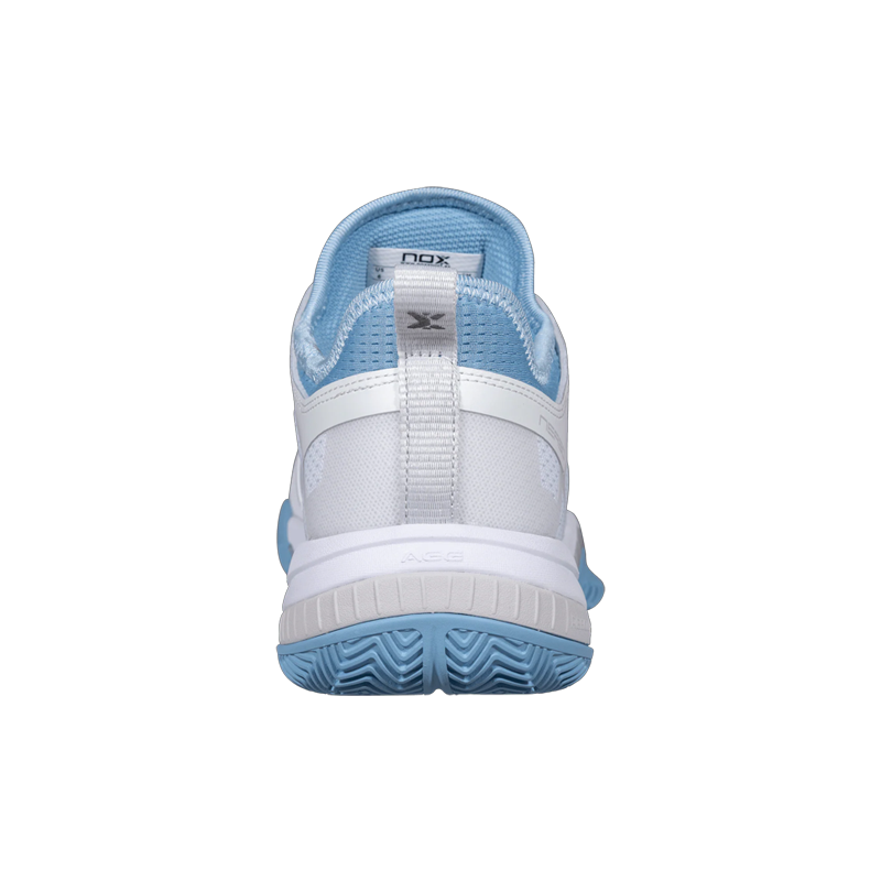 Chaussures de padel Nox Nerbo Blanc/Dusk Bleu 2026