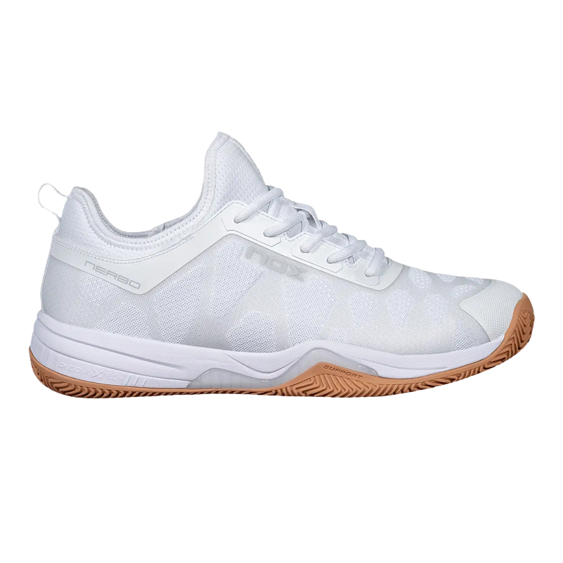 Chaussures de padel Nox Nerbo Blanc/Gomme Caoutchouc 2026