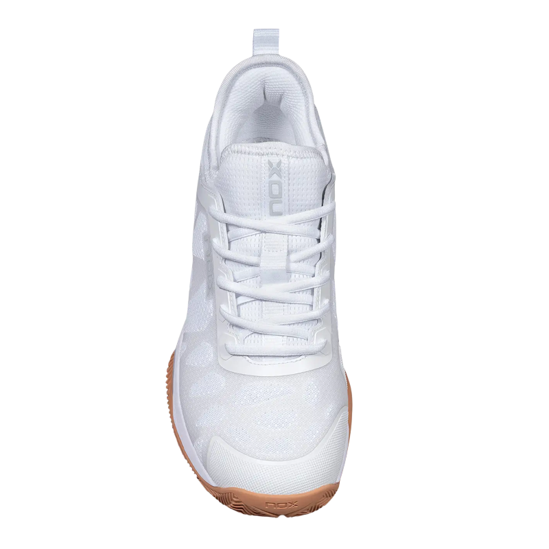 Chaussures de padel Nox Nerbo Blanc/Gomme Caoutchouc 2026