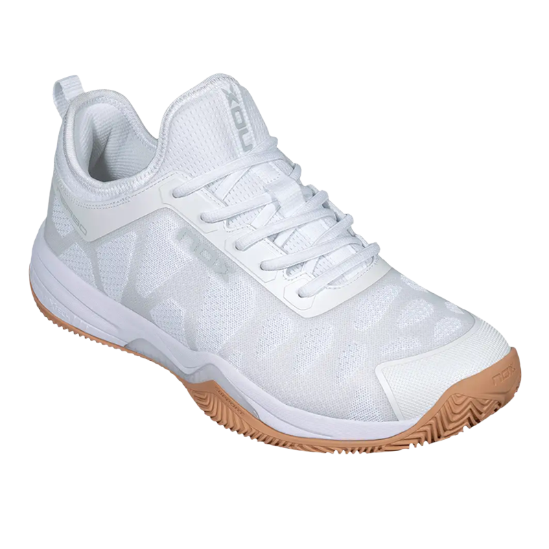 Chaussures de padel Nox Nerbo Blanc/Gomme Caoutchouc 2026