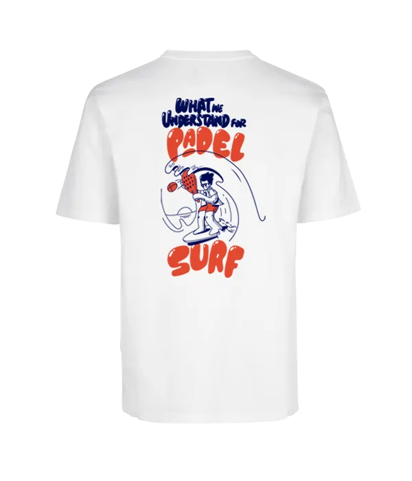 T-shirt Summer Padel Surf White
