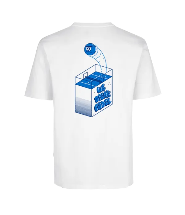 T-Shirt Summer Padel Ball Weiß