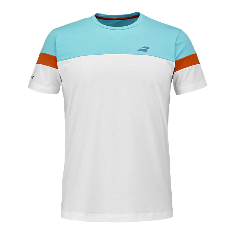 T-shirt Babolat Crew Cou Tee Blanc/Blanc 2026