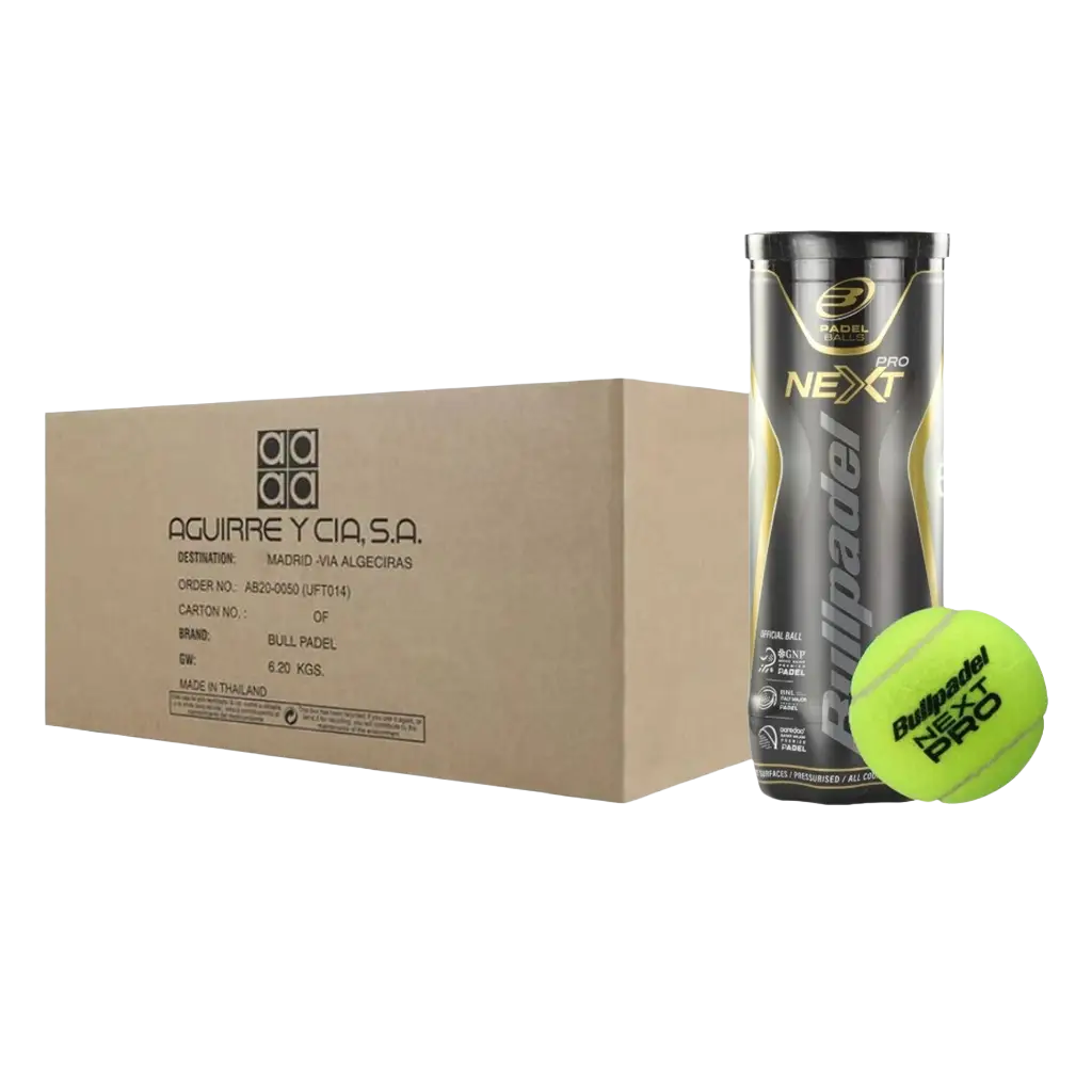 Cajón Pelotas Bullpadel Next Pro (Pack x24)