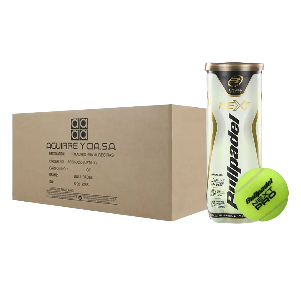Cajón Pelotas Bullpadel Next (Pack x24)