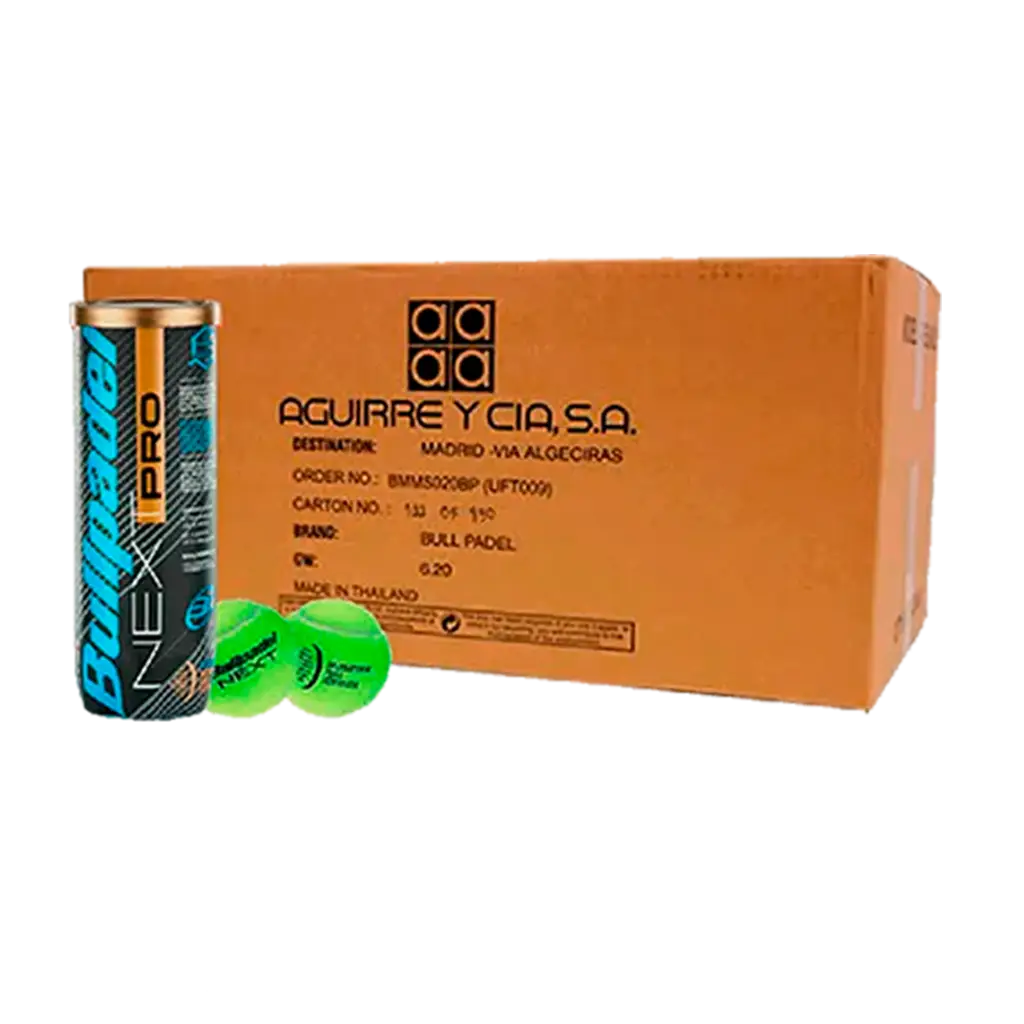 Cajón Pelotas Bullpadel Next Pro (Pack x24)