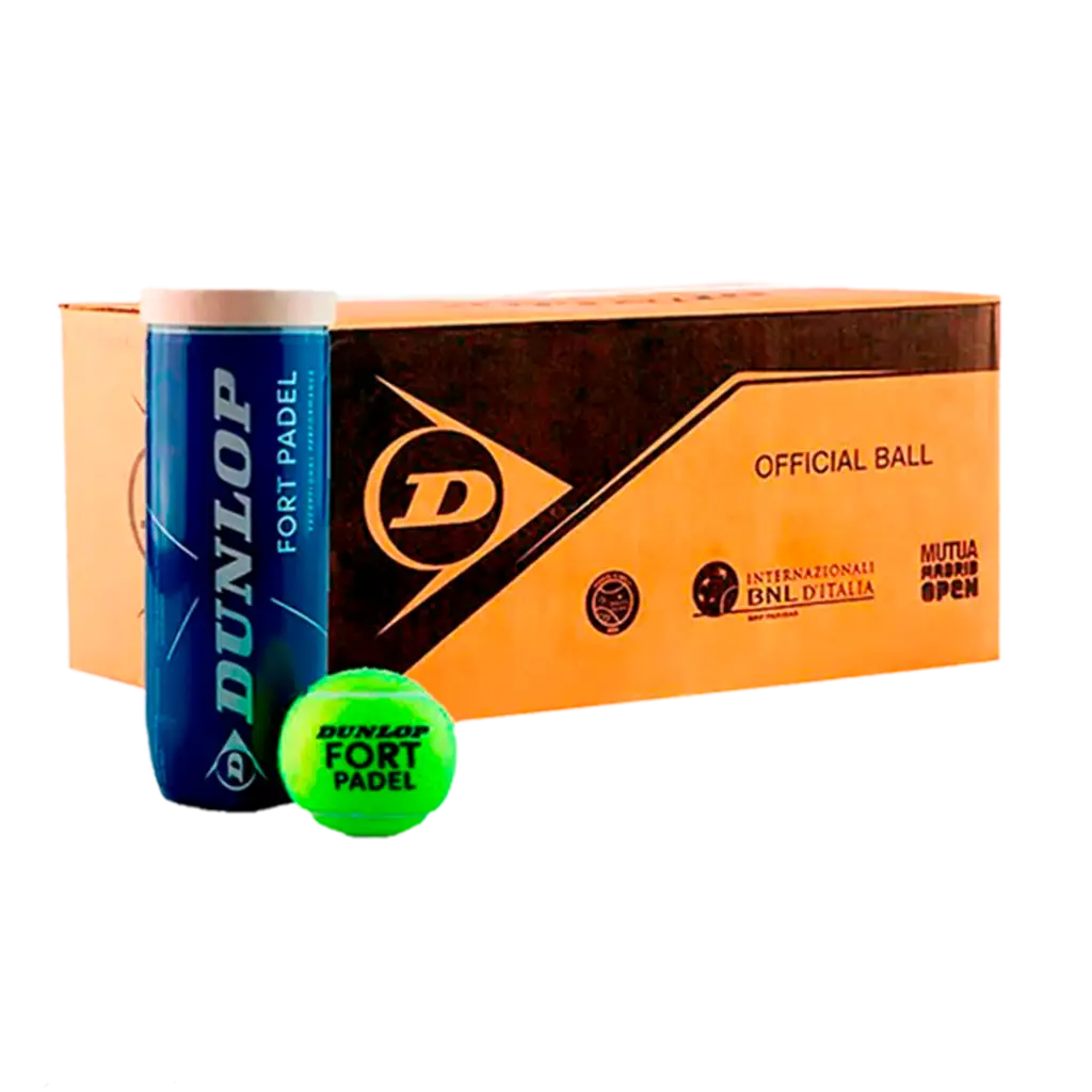 Cajón Pelotas Dunlop Fort Padel (Pack x24)