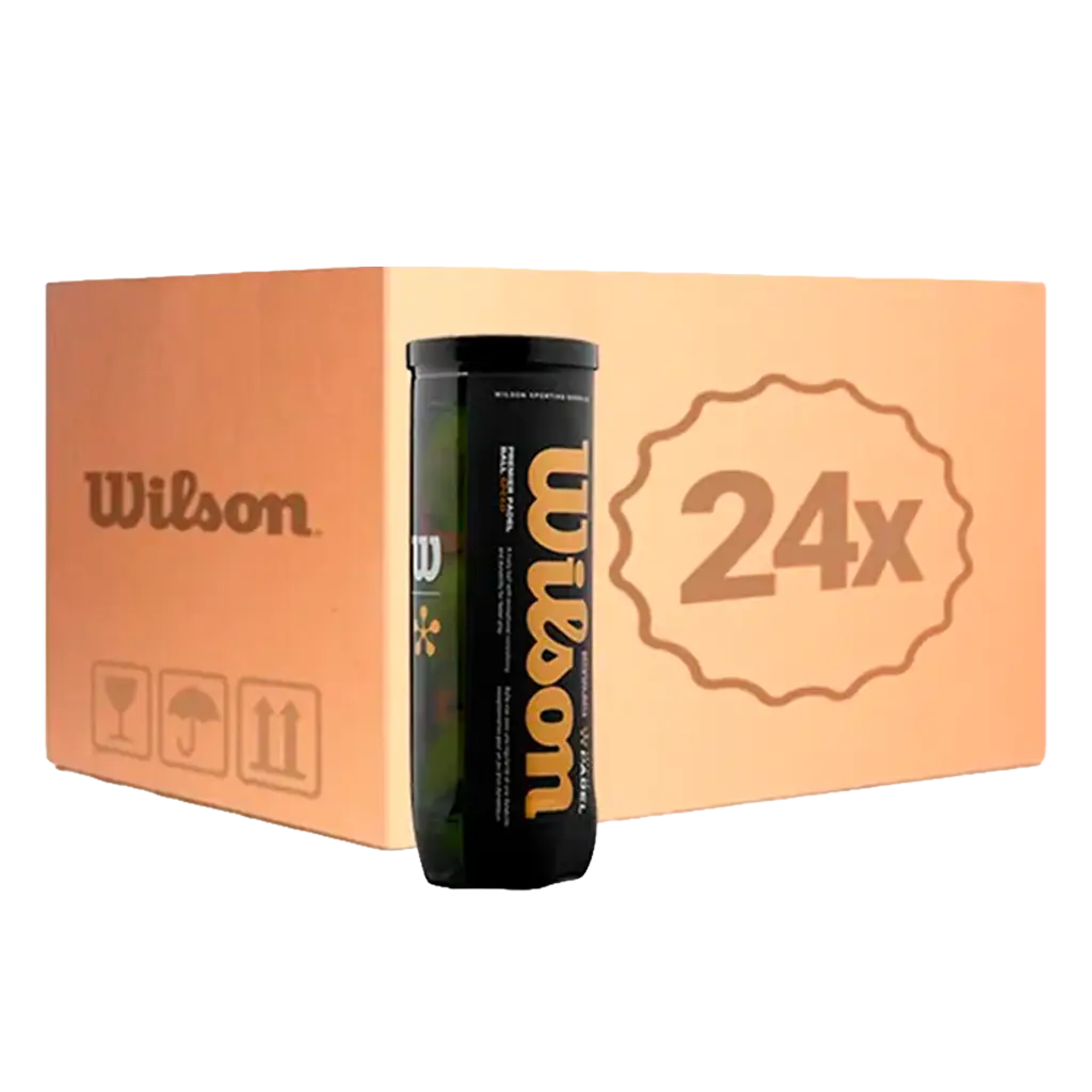 Cajón Pelotas Wilson Padel Premier Speed (Pack x24)