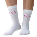 Chaussettes Born Living Yoga Acari Whitte/Fuxia