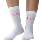 Chaussettes Born Living Yoga Acari Whitte/Fuxia