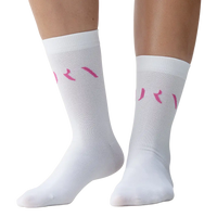 Chaussettes Born Living Yoga Acari Whitte/Fuxia
