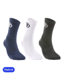 Calcetines Bullpadel BP252 Negro/Blanco/Azul Marino 2025