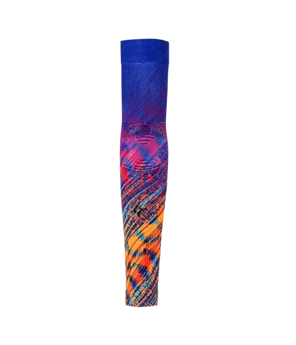 Manchon de compression Floky rivière Orange/Bleu