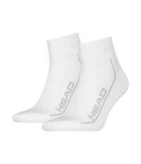 Socks Head Performance Quarter White (Pack x 2)