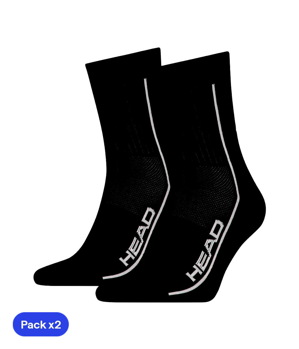 Socken Head Performance Short Crew Schwarz (Packung x2) 2026