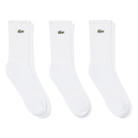 Meias Lacoste Algodão Canelado (Pack x3) 2026
