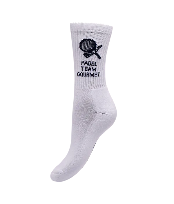 Meias PadelPROShop Padel Team Gourmet Branco 2025